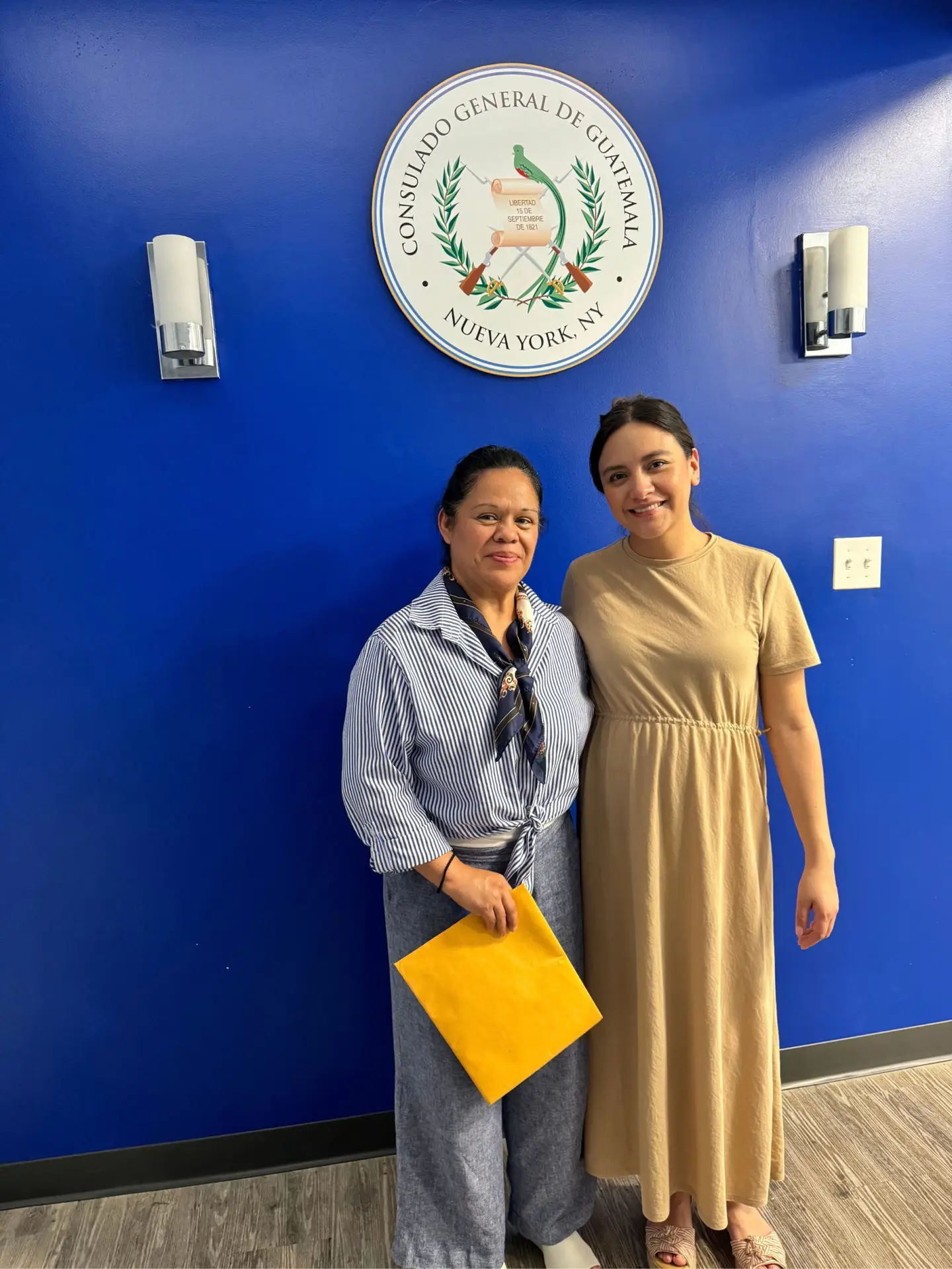 Visit to the Mexican and Guatemalan consulates in Manhattan